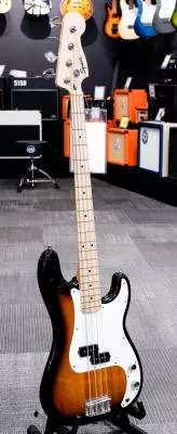 Squier - Sonic Precision Bass, Maple Fingerboard - 2-Colour Sunburst 2